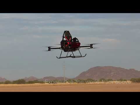 DRAGON Ultralight eVTOL Desert Flight Test