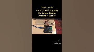 Super Mario Theme on Arduino Uno and Buzzer #Shorts #Arduino #SuperMario
