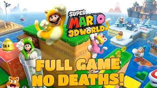 Super Mario 3D World – No Death Full Playthrough