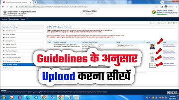 Fix📢 JEE Main 2026 Photo Signature Kaise Upload Kare✅ How to Resize Form Session 1 Documents Problem