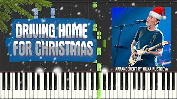 Chris Rea - Driving Home for Christmas | Piano Tutorial