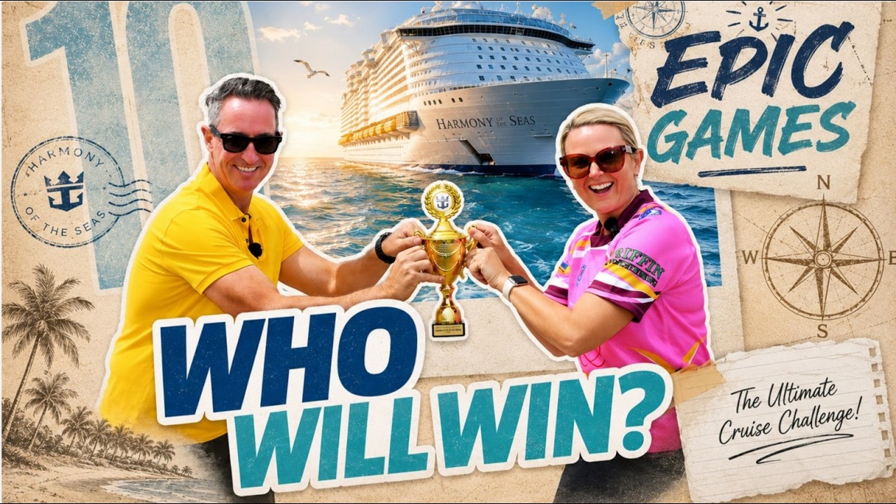 Can We Survive These 10 Cruise Ship Challenges ? Trans Atlantic Crossing on Harmony of the Seas