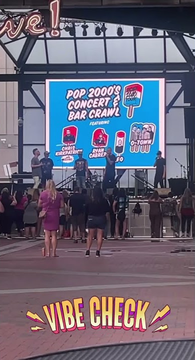 LFO - Brad *Soundcheck* Pop 2000 Tour - Power Plant Live 9/17/22