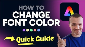 How to CHANGE Font Color in Adobe Express (Step by Step) 2025