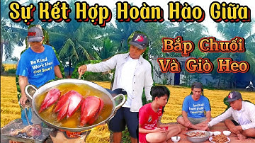 Giò Heo Kết Hợp Bắp Chuối : Bí Quyết Nấu Canh Chua Đậm Chất Miền Quê | Trường Sử Vlog Ẩm Thực
