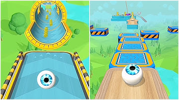 Going Balls Super Bonus Level 36 vs Epic Challenge Gameplay Android, iOS