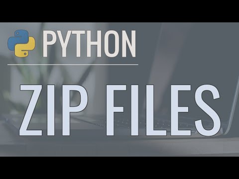 Video: Bolehkah Python membaca fail ZIP?