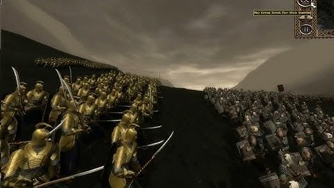Third Age Total War Battle: The Beginning - The Last Alliance [The Lord Of Rings] By Magister