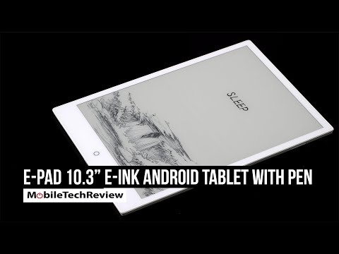 E-Pad 10.3" E-Ink Android Tablet & eReader with Pen