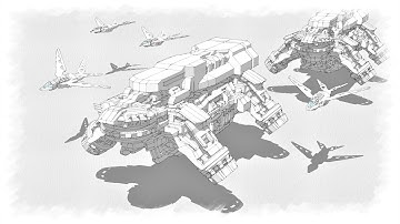 SciFi Sketchup Modeling #15: Pipe section