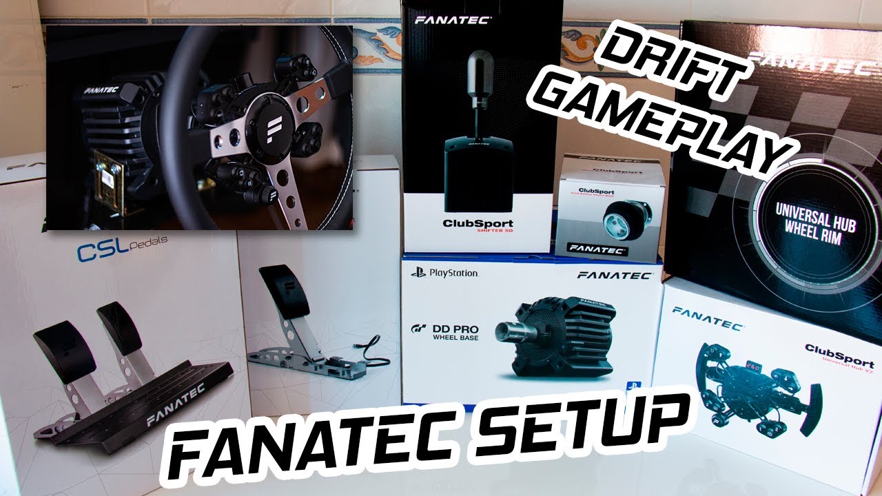 Unboxing Fanatec Dd Pro Setup And Assetto Corsa Drift Gameplay Fanatec