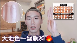 新品開箱！Palladio 專業眼影盤35色/超猛粉質/CP值在外太空 || 摩斯 HH