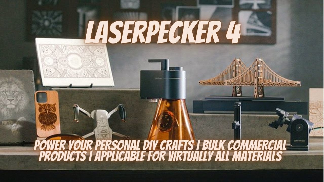 LaserPecker 4 Dual-Laser Engraver