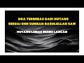 BACAAN DOA TERBEBAS DARI UTANG SESUAI SUNNAH RASULULLAH ‼️