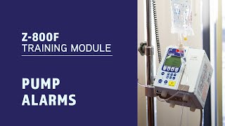 Z800F Pump Training - Pump Alarms