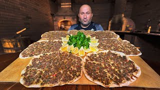 Millions of people are delighted with Turkish pizza LAHMANJUN!!!!!!!!