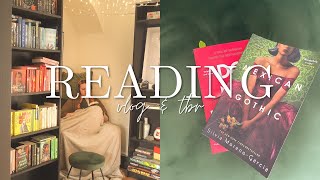 Lets get back on track with my reading goal || Mexican Gothic reading vlog & my TBR || 2023 UK