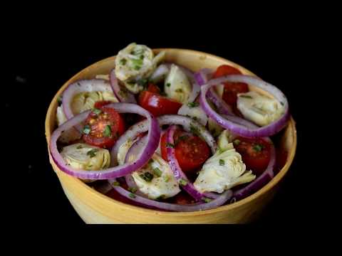 Vidéo: Salade D'artichauts Et Fromage