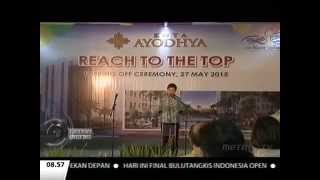 Download lagu Liputan Topping Off Ceremony - Ayodhya Residence di Program LENSA BISNIS  - Metro TV