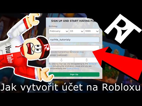 Jak vytvořit účet na Robloxu – Tutorial cz (Roblox)