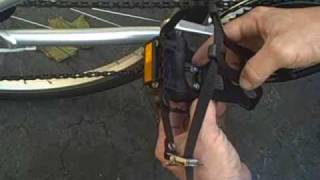 9/16" Pedals with Toe Clips & Straps - How To Set Up and Install