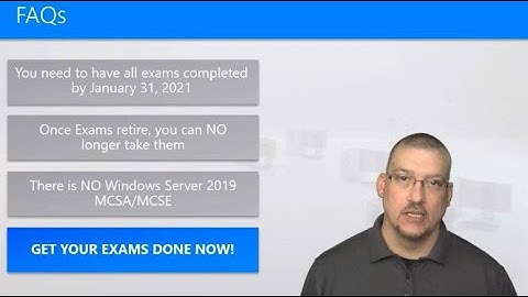 Microsoft Certification Retirement Updates