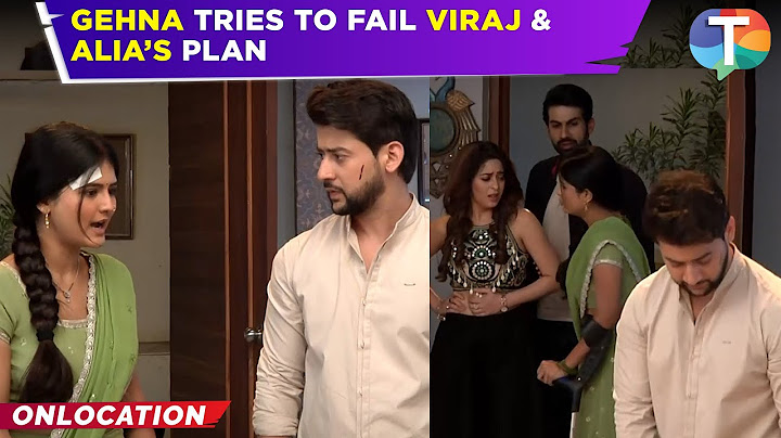 Gehna Zevar Ya Zanjeer update: Viraj & Alia’s plan to poison Bua; Will Gehna SAVE her | TV News