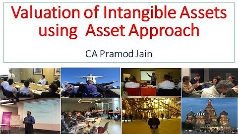 Valuation of Intangible Assets using  Asset Approach I CA Pramod Jain