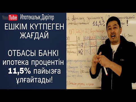 Бейне: АҚШ-тағы ипотекалық несиенің пайыздық мөлшерлемесі қандай?