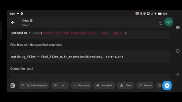 Python Program to Find Files with a Specific Extension Using Regular Expressions