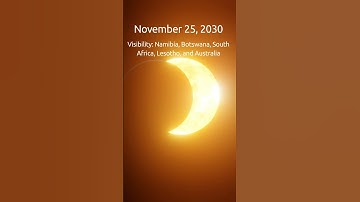 Upcoming Total Solar Eclipses (2026–2034) – Dates You Can’t Miss!