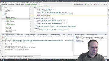 Python Error Handling and Custom Errors