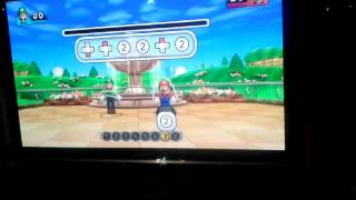 Mario does a dab