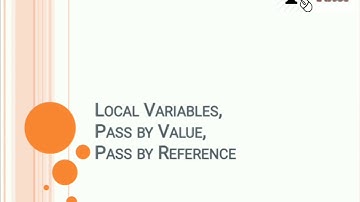 Local Variable, Call by Value, Call by Reference - Malayalam | KTU ES102 Programming in C | Module 4