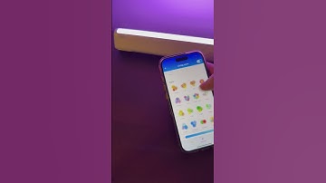 No talk. Just light. The WiZ Bar Smart Linear Light levels up any space. #asmr #WiZLighting