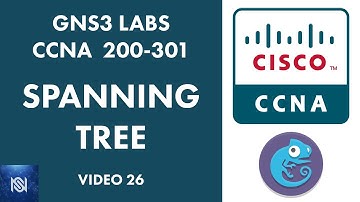 Spanning Tree Protocol Explained - Video 26 GNS3 Labs for CCNA