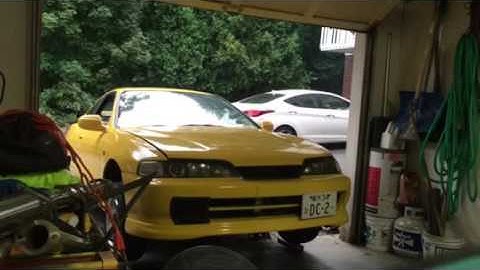 Integra build (yellow bird) Phoenix v-tec pop lsv-turbo