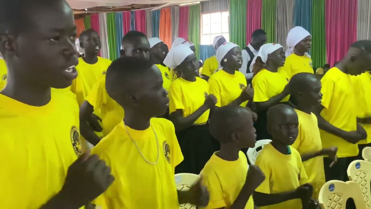 At the Sunday school parish conference @khanmakuei_TV thanks for having us🙏🏾. ..