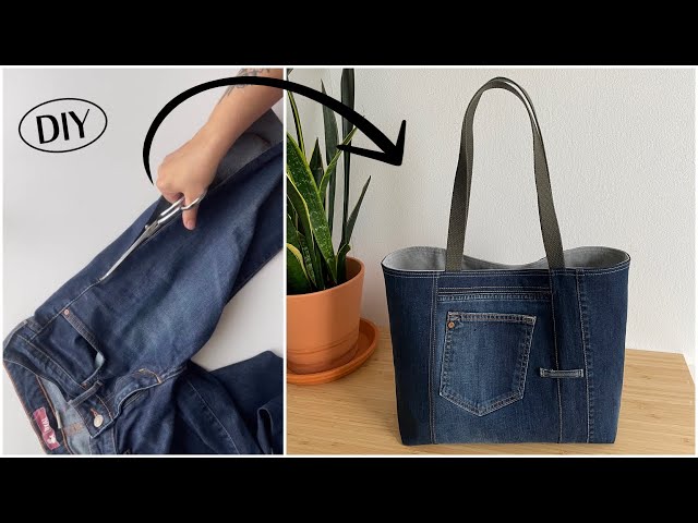 How Do I Make an Upcycled Jeans Pocket Purse? - Welcome To Nana's