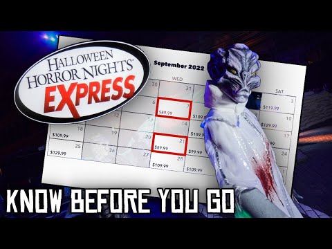 Everything you Need to Know About Halloween Horror Nights Express 2022 | Universal Orlando