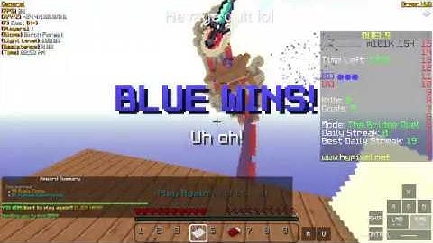 Hypixel Bridges but with Acid Shaders (MInecraft)