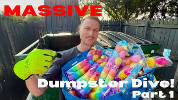MASSIVE Dumpster Diving Haul! Part 1