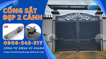 "Đỉnh Cao Sang Trọng"Cổng Sắt Đẹp Mở Tự Động 2 Cánh - TAU Italy ARM 2000BI - Lắp Đặt Tại Xuyên Mộc