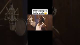 DMX wilding out in the studio🤔