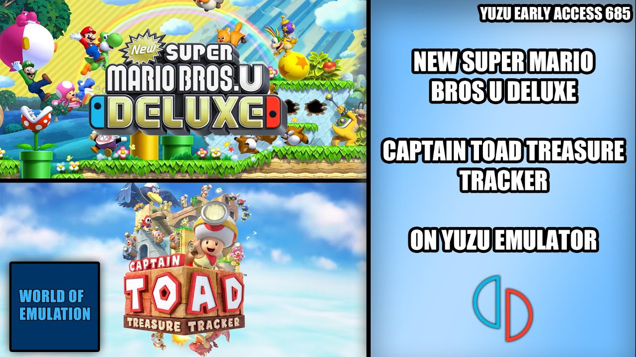 New Super Mario Bros. U Deluxe - yuzu