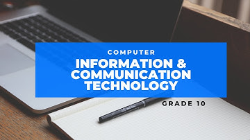 Grade 10 ICT  First lesson Information and communication technology