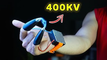 Generate 400 kV with a PLASMA LIGHTER! How to Make High Voltage Generator