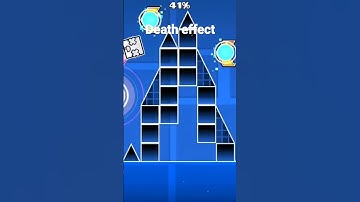 i made a death effect in geometry dash