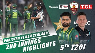 2nd Innings Highlights | Pakistan vs New Zealand | 5th T20I 2024 | PCB | M2E2U