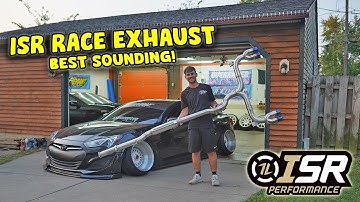 The Perfect Genesis Coupe Exhaust!! ISR Race Catback & Test Pipe Install!